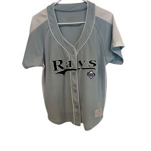 Tampa Rays MLB Baseball Jersey‎ Medium Genuine Merchandise Campus Lifestyle
